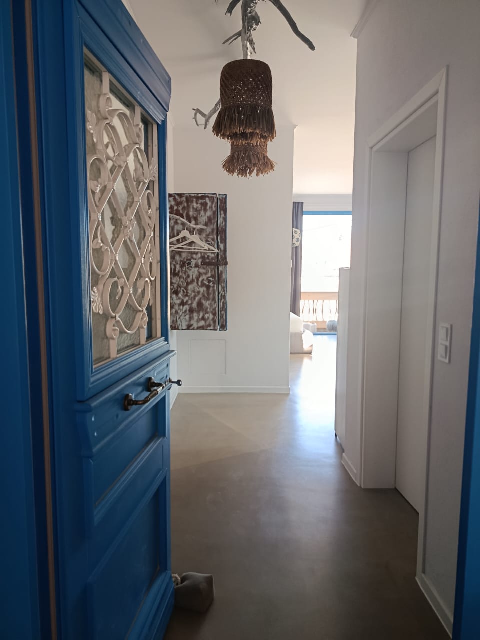 Blue Aegean Apartment door