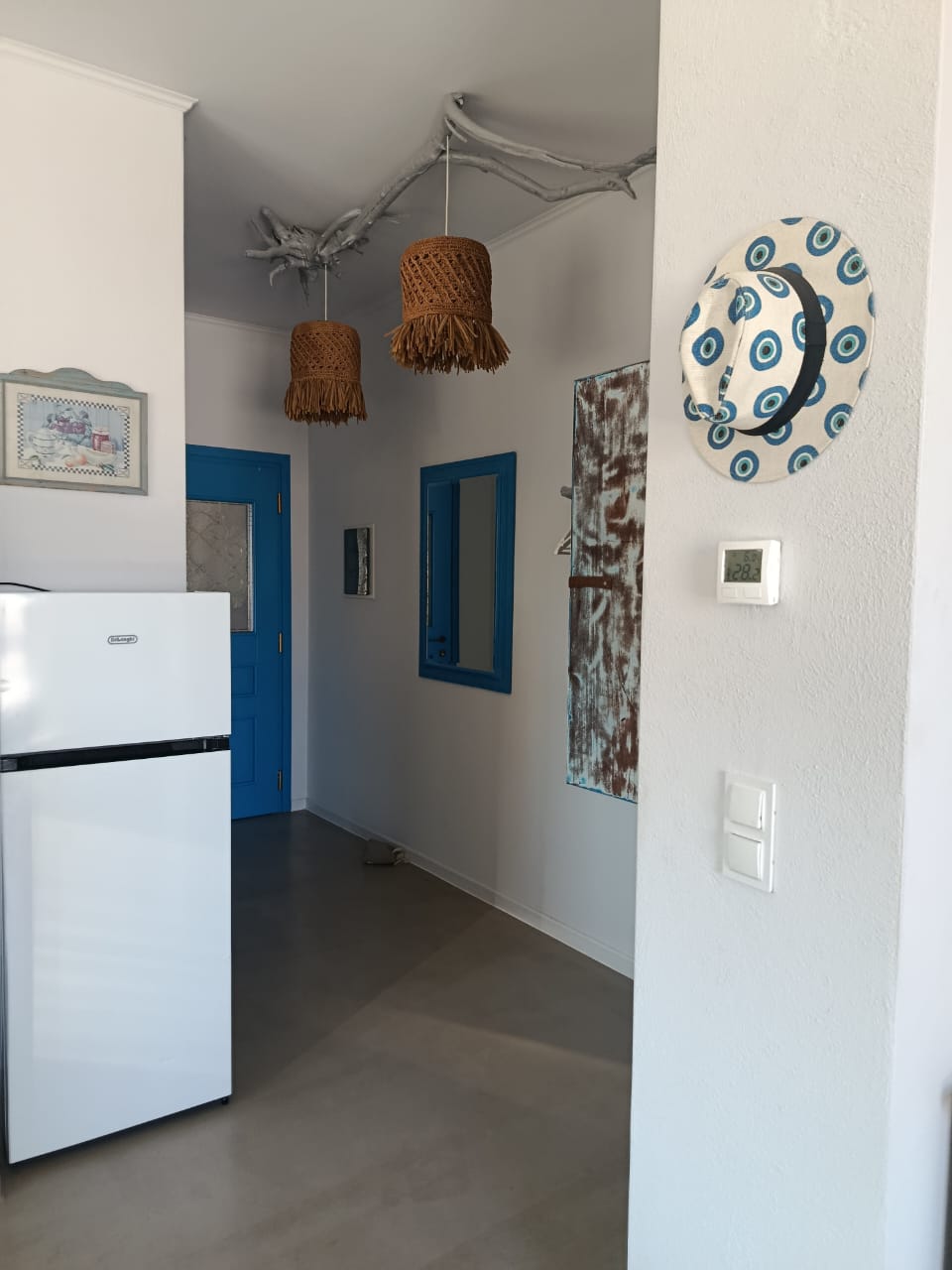 Blue Aegean Apartment blue door