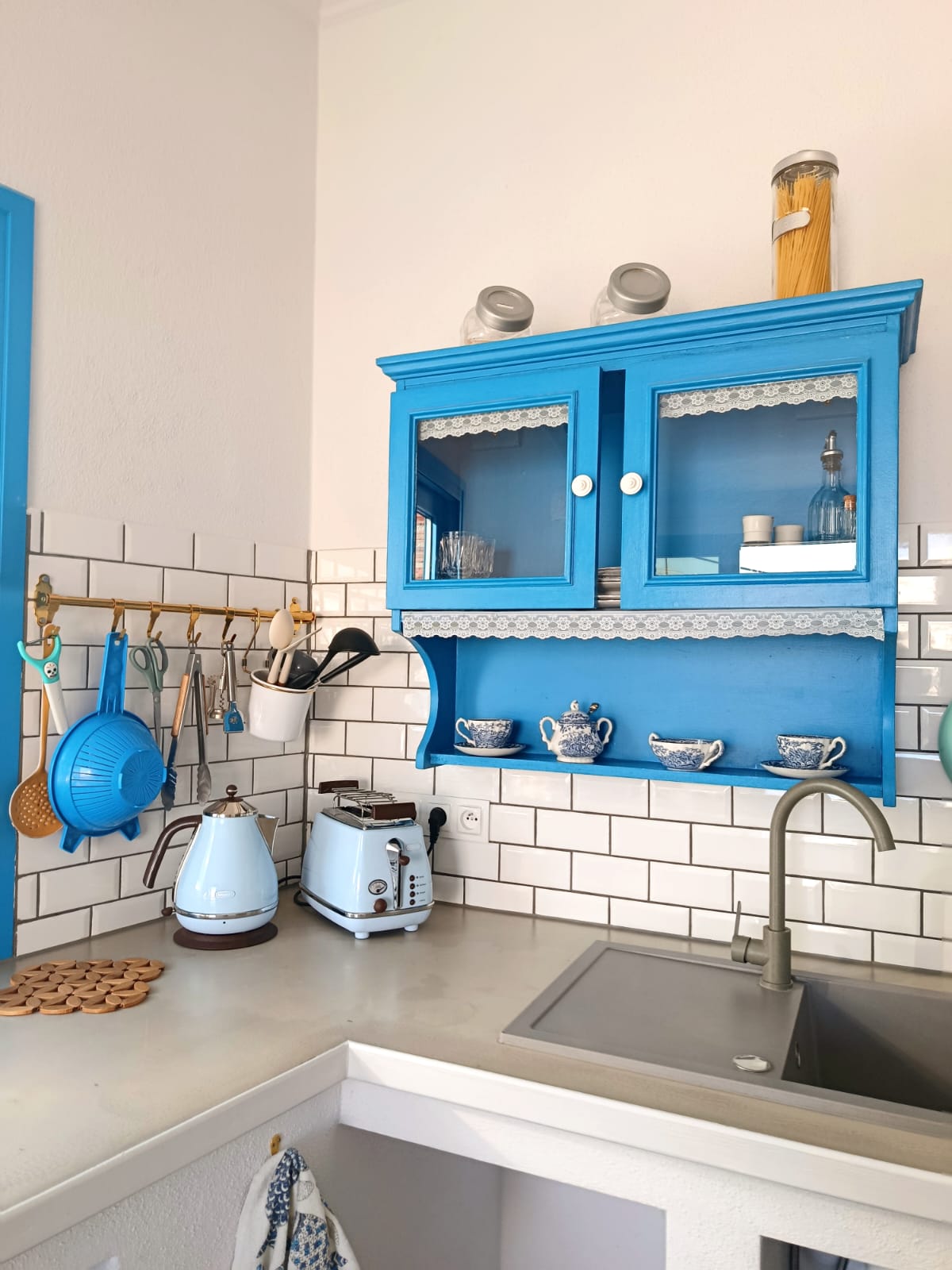 Blue Aegean Apartment kitchen