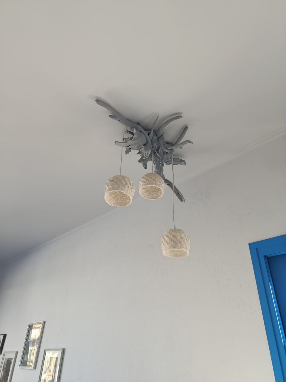 Blue Aegean Apartment living room lamp