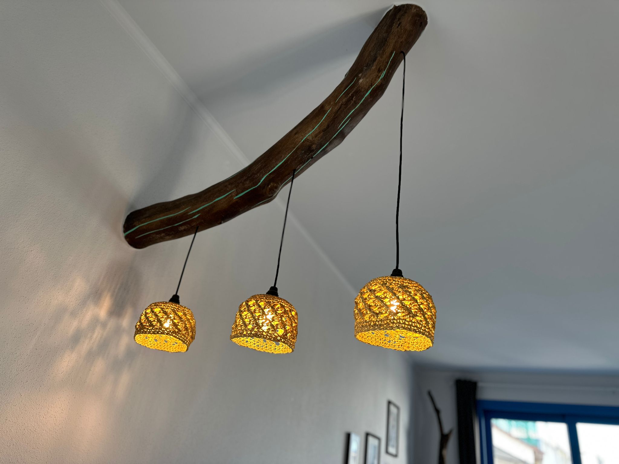 Mint Breeze Apartment living room lamps