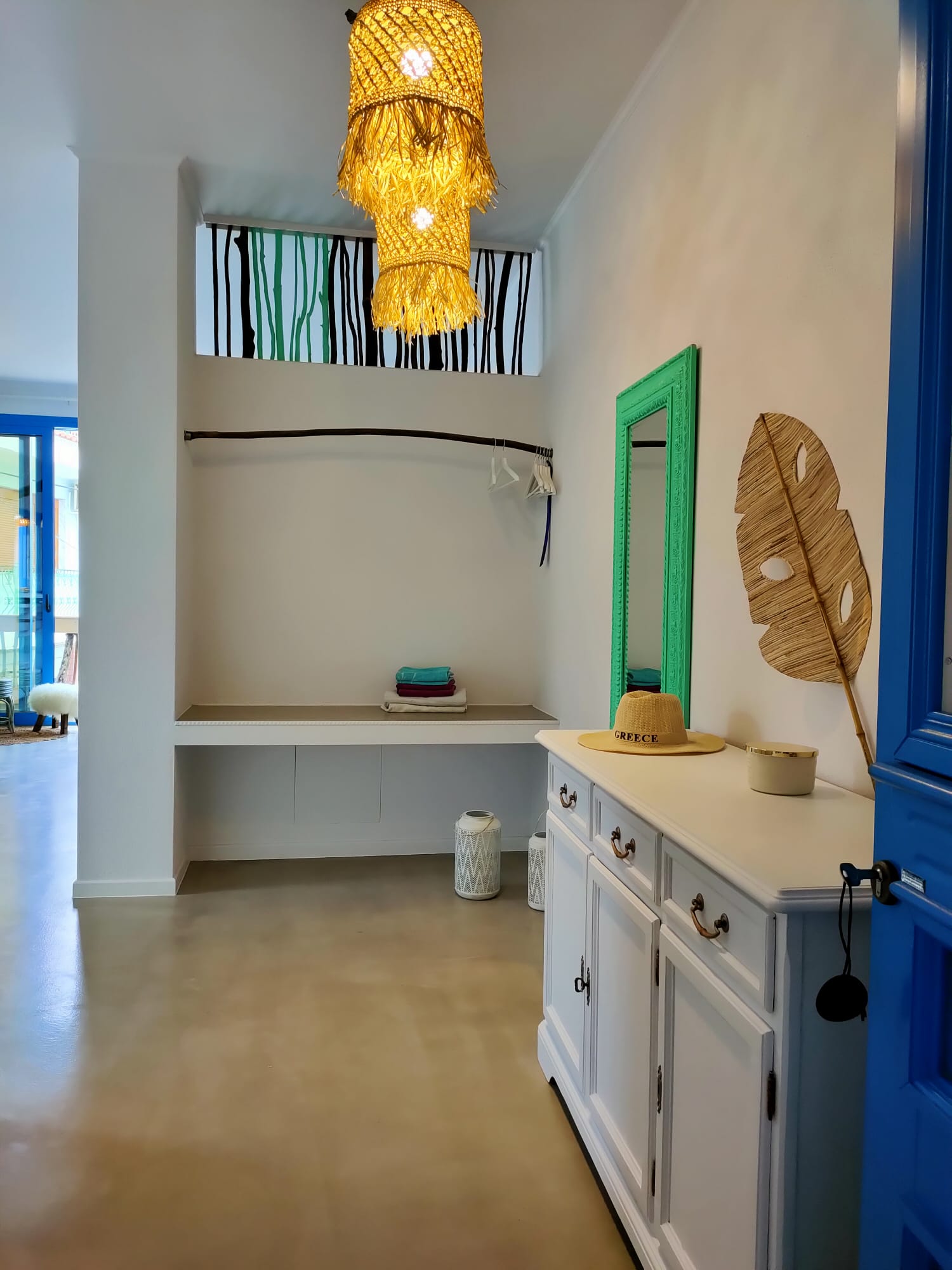 Mint Breeze Apartment mirror